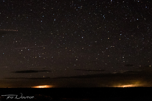 Night sky at Black Mesa State Park, OK